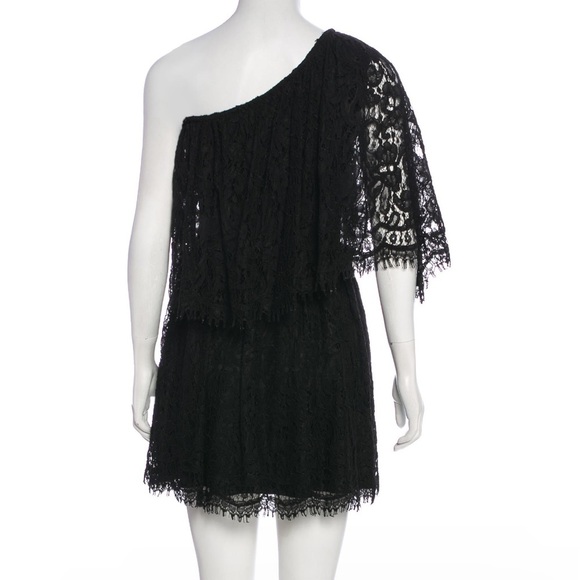 ALEXIS Maji Black One Shoulder Lace Dress NWT - Picture 10 of 10